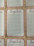 Things to do List-Stars