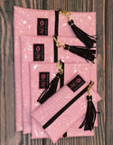 Makeup Junkie Bags in Blush