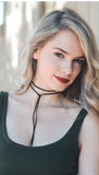 Black Knot Wrap String Choker