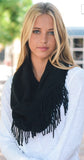 Ribbed Infinity Scarf